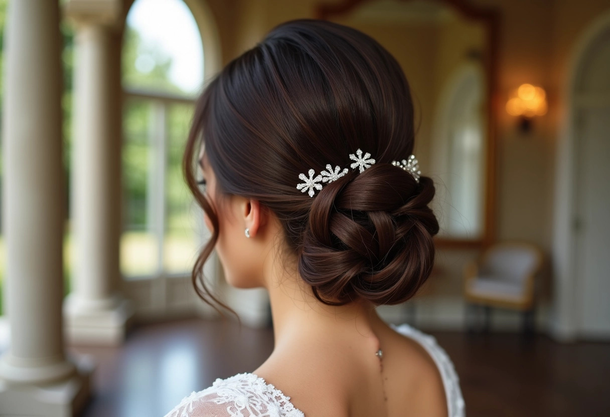 chignon mariage